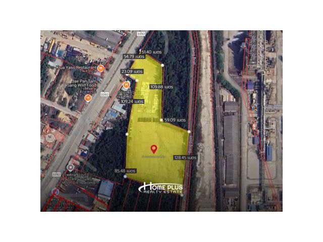 ที่ดินติดนิคมอุตสาหกรรมมาบตาพุด จังหวัดระยอง เนื้อที่ 14 ไร่ 83.60 ตารางวา