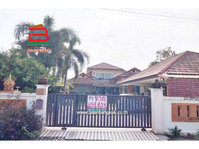 บ้านเดี่ยว หมู่บ้าน เดอะลัคโฮม เนื้อที่ 219.8 ตรว. ถนนเลี่ยงเมืองลำพูน อ.เมือง จ.ลำพูน