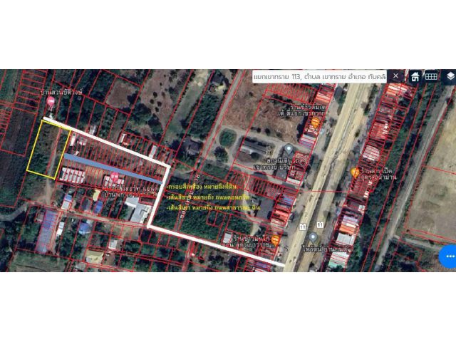 Vายที่ดิน สี่แยกเขาทราย 1.5 ไร่ (599 ตรว.) ราคารวม 1.2 ล้าน (หนึ่งล้านสองแสนบาทถ้วน) ที่ดินสวยเป็นมณฑลดี) 1.5 ไร่ ถามได้