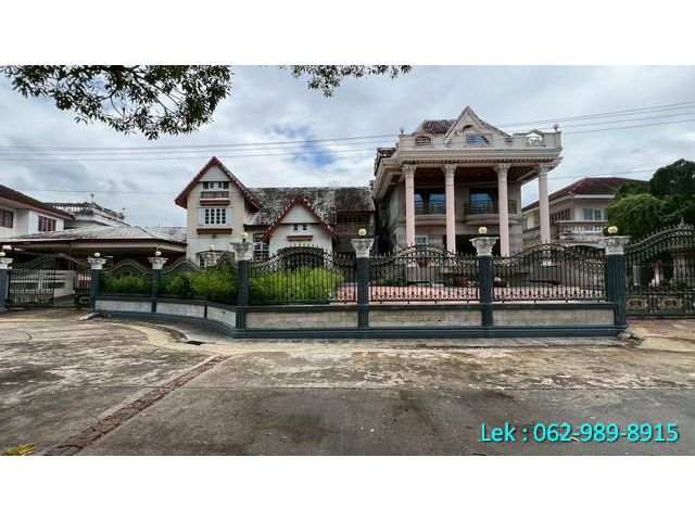 ขายที่ดินพร้อมสิ่งปลูกสร้าง วิวทะเลสาบ หมู่บ้านมัณฑนา ฉิมพลี-ตลิ่