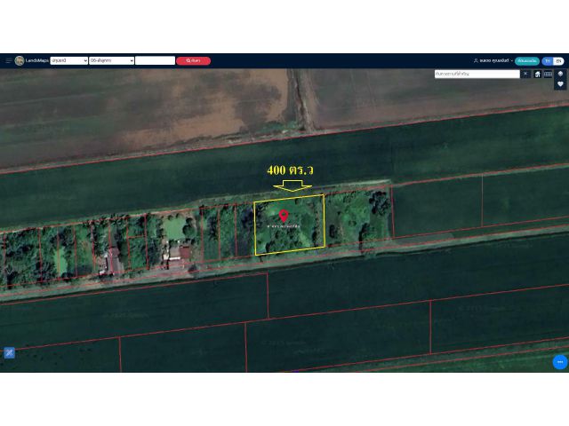 ขายที่ดินเปล่า ใกล้คลอง 13 ลำลูกกา ปทุมธานี เนื้อที่ 400 ตร.ว. ราคาพิเศษเพียง 1.2 ล้านบาท