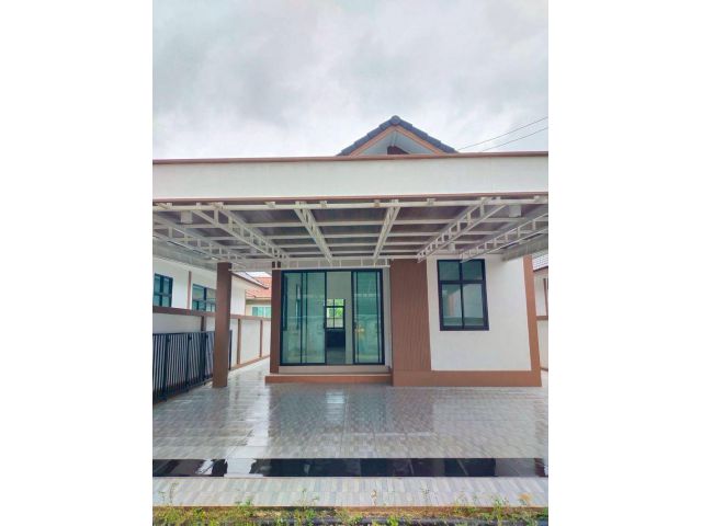 บ้านเดี่ยวชั้นเดียว สไตล์ Modern พร้อมอยู่