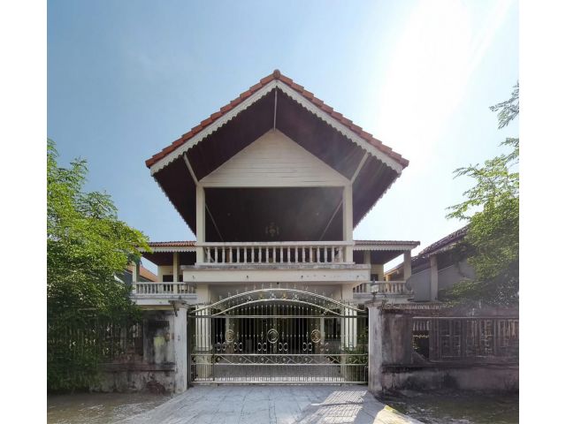 บ้านแฝด 2 หลังติด โครงการ หมู่บ้านพฤกษา 4 นครชัยศรี ขนาด 72 ตารางวา 2 ห้องนอน ตำบลลานตากฟ้า อำเภอนครชัยศรี จังหวัดนครปฐม