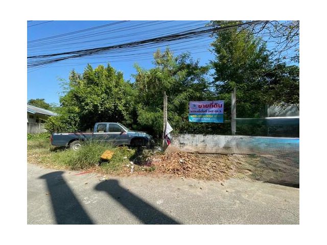 ขายที่ดินเปล่าซอยตีเหล็ก ต.ในเมือง โคราช เนื้อที่ 243ตารางวา ทำเลดี หายาก