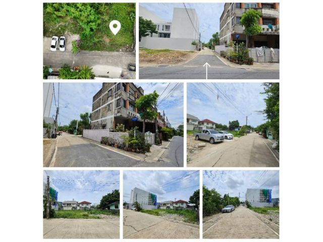 ขายที่ดิน ซอยติวานนท์24 แยก11 ถมแล้วบางส่วน  ใกล้สถานีรถไฟฟ้าแคราย