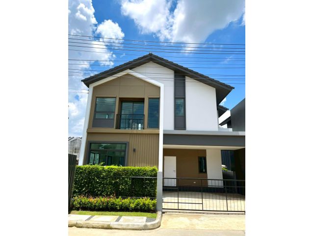 ขายบ้านเดี่ยว 2 ชั้น อณาสิริ ราชพฤกษ์ 346 แปลงมุม ทำเลดี เดินทางสะดวก