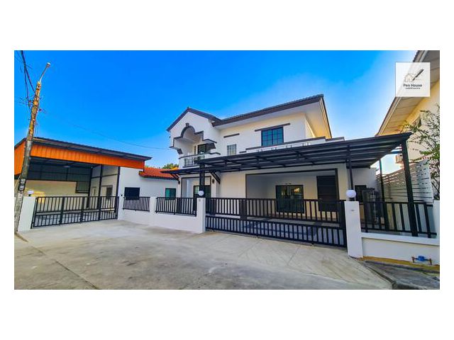 ขาย บ้านเดี่ยว 2ชั้น หลังมุม ไซส์ใหญ่ พื้นที่ใช้สอยจัดเต็ม มบ.บุรีรมย์ ถ.คู้บอน41 รามอินทรากม.8 ซาฟารีเวิลด์ พร้อมอยู่