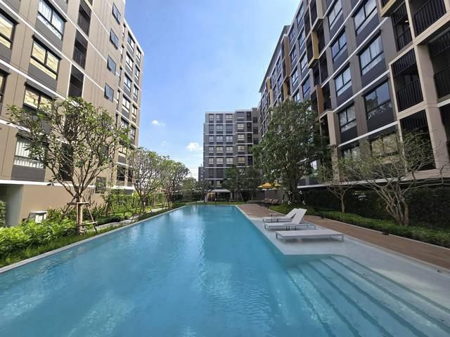 ให้เช่าดีคอนโด แอร์ ลาดกระบัง ติดถนใหญ่ ตึกA ใกล้สนามบินสุวรรณภูม