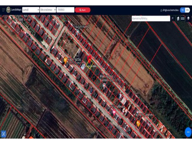 ขายที่ดิน ในหมู่บ้านรุ่งกานต์ 7 ถนนบางกรวย-ไทรน้อย อำเภอบางบัวทอง นนทบุรี