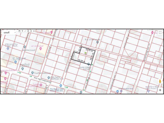 ขายที่ดินซอยวัดทุ่งเศรษฐี9และ11ใกล้ มหาวิทยาลัยรามคำแหง วิทยาเขตบางนา พื้นที่ 0-3-92 ไร่ ที่ดินถมแล้ว