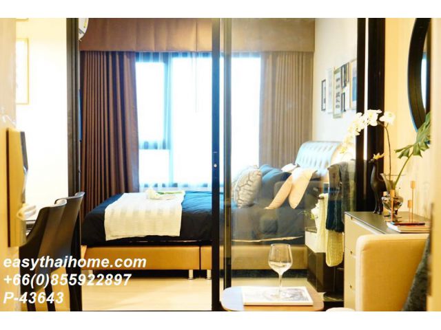 P-43643 ให้เช่า คอนโด ไลฟ์ อโศก Thanon Asok - Din Daeng, Bang Kapi, Huai Khwang, Bangkok พร้อมอยู่ ราคาถูก Line Id @easy