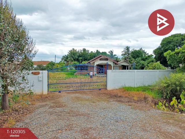 ขายที่ดินพร้อมบ้านสวน เนื้อที่ 1 ไร่ 1 งาน 87 ตารางวา สองพี่น้อง สุพรรณบุรี