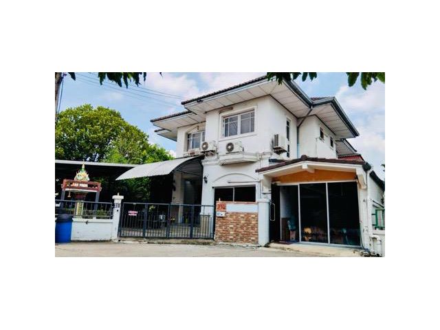 ขายบ้านเดี่ยวหลังริมติดคลอง 84.5 ตรว.บ้านฟ้าลากูน รังสิตคลอง2