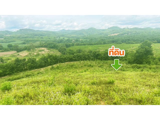 ที่วิวสวยเนินเขา อ.ท่าลี่เหมาะกับบ้านพักตากอากาศ โฉนด14ไร่ 1 งานไร่ละ 150000