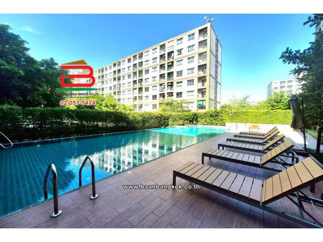 คอนโดมิเนียม เนื้อที่ 22.64 ตร.ม. โครงการ ลุมพินี วิลล์ พระนั่งเกล้า-ริเวอร์วิว : Lumpini Ville Pranangklao-Riverview