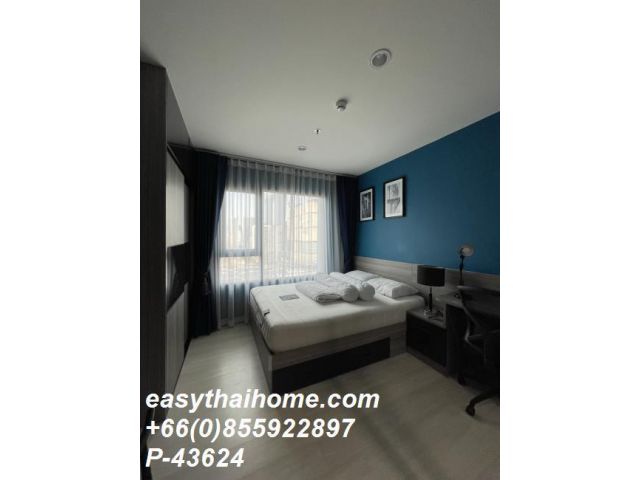 P-43624 ให้เช่า คอนโด ไลฟ์ อโศก Thanon Asok - Din Daeng, Bang Kapi, Huai Khwang, Bangkok พร้อมอยู่ ราคาถูก Line Id @easy