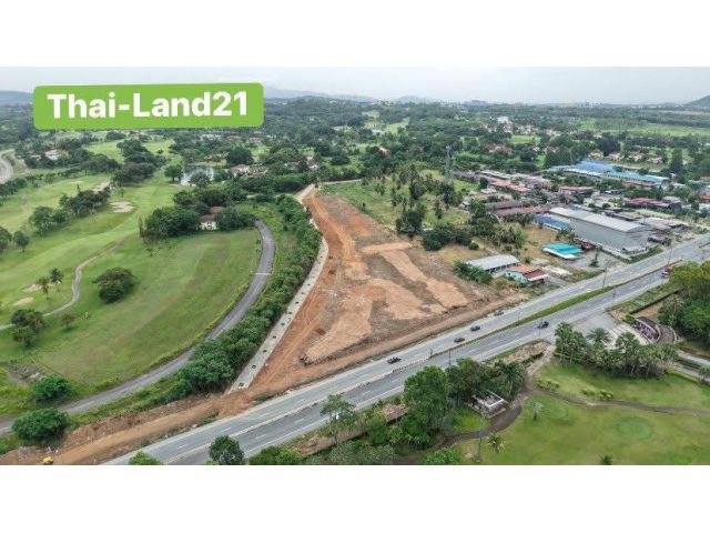 ขายที่ดิน ติดสนามกอล์ฟบรูพาแอนด์รีสอร์ท ติดถนน 3009