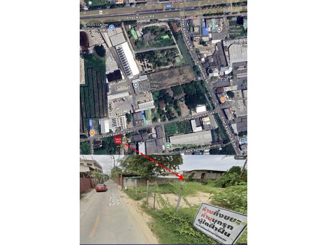 ขายที่ดินถมสวยหนองแขม 69 แยก 2