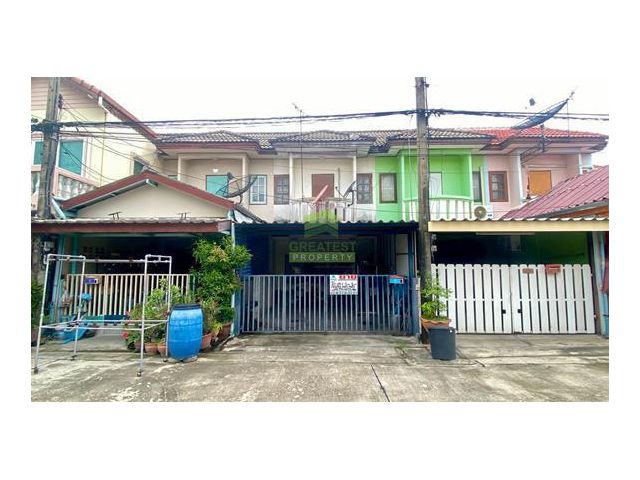 ขายทาวน์เฮ้าส์ 2 ชั้น หมู่บ้านแก้วขวัญ 1 ลำลูกกา คลอง2 เนื้อที่ 16 ตร.ว ทำเลดี ราคาต่อรองได้