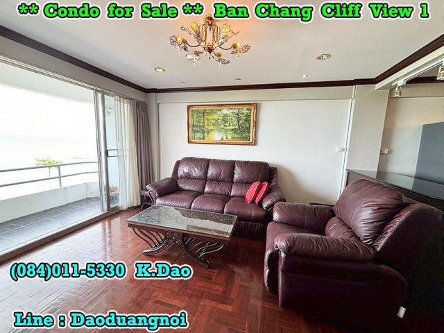 Ban Chang Cliff View 1 *** Condo for Sale *** Ban Chang +++ Sea View +++