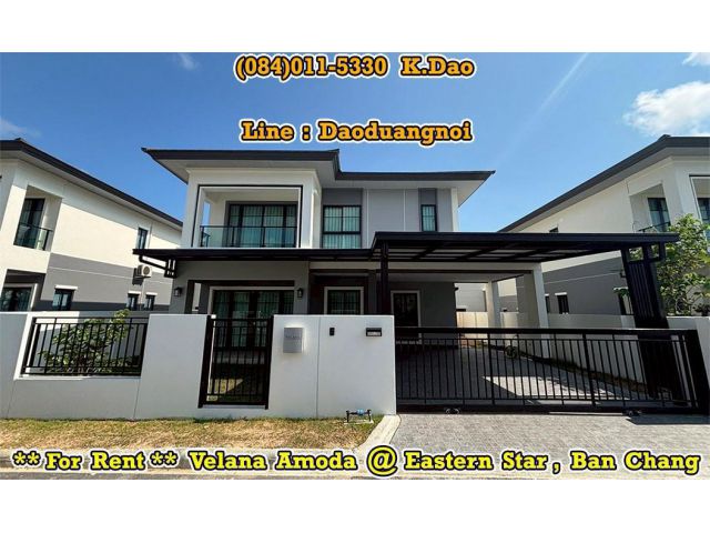 #Velana Amoda @Eastern Star Golf Course, Ban Chang *** House for Rent ***