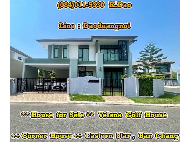 Velana Golf House @Eastern Star Golf Course, Ban Chang *** House for Sale ***