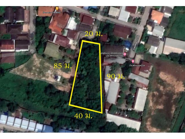 ที่ดินเปล่า 1-2-62 ไร่ ติดสนามบินอุดรธานี อ.เมือง จ.อุดรธานี