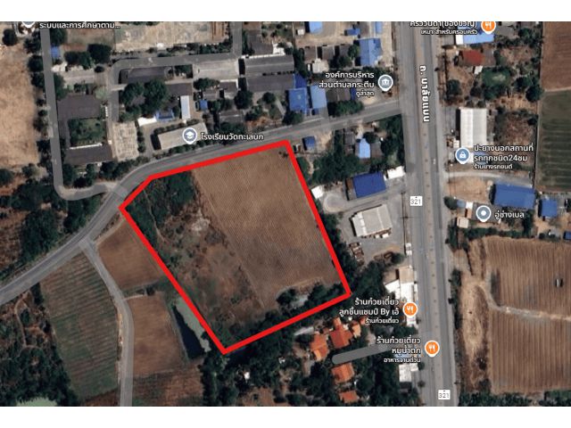 ขายที่ดินเปล่า 10 ไร่ 3 งาน 76 ตรว. (4,376 ตรว.) ตำบลกระตีบ อำเภอกำแพงแสน จังหวัดนครปฐม