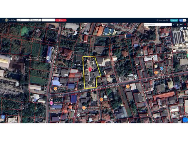 ขายที่ดินถมแล้ว 400 ตร.วา ซอยงามวงศ์วาน 23 แยก 15 ทำเลศักยภาพ เหมาะเพื่อการลงทุน