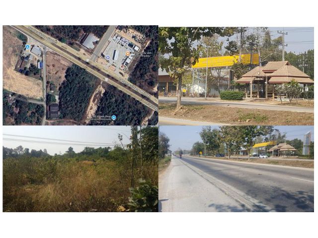 ขายที่ดินเปล่าตรงข้าม ปตท.ใหม่ ทางเข้า ม.ธรรมศาสตร์ลำปาง 3-2-36 ตรว. ติดซุปเปอร์ลำปาง-เชียงใหม่ ฝั่งขาขึ้น หน้า 55 เมตร