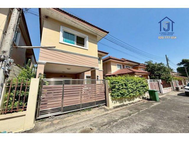 ขายบ้านเดี่ยว 2 ชั้น ถนนโชคชัย 4 ซอย 43 หลังริม ใกล้รถไฟฟ้า-ทางด่วนฉลองรัช (รามอินทรา-อาจณรงค์)