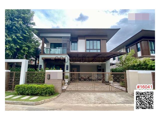 เช่า บ้านเดี่ยว 2 ชั้น บ้านเศรษฐสิริ วัชรพล พร้อมเข้าอยู่ ใกล้ เซ็นทรัล รามอินทรา