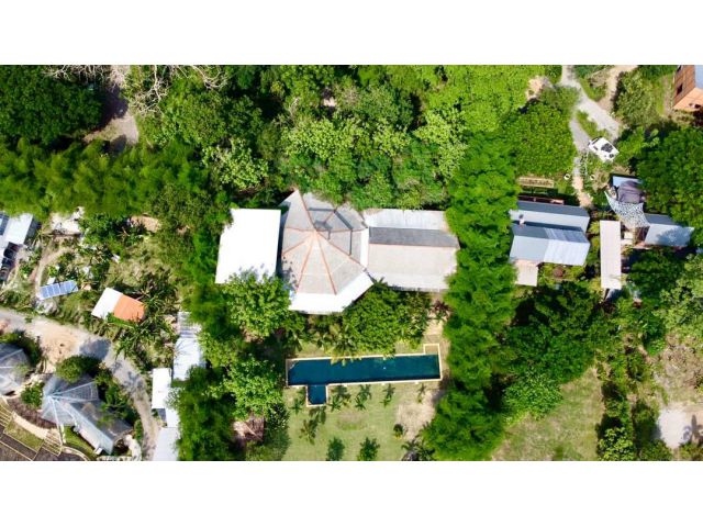 Unique Wooden Villa with Pool & Garden for Rent/Sale in Mae Rim, Chiang Mai. Near Prem International School, NIS Interna