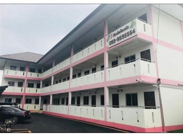 ขายหอพัก 3ชั้น ผู้เช่าเต็มทุกห้อง ถนนบ้านกล้วยไทรน้อย