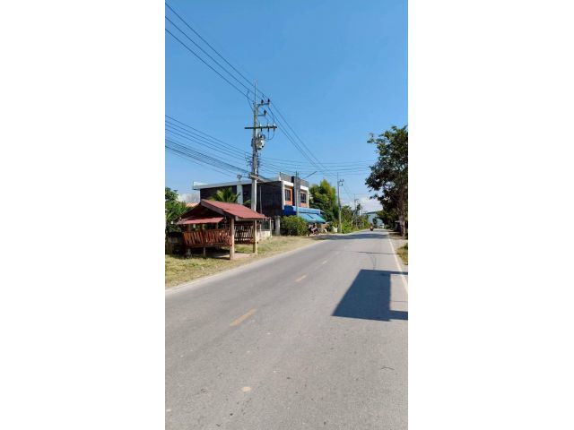 ขายที่ดินตำบลป่าไผ่สันทรายติดถนนโฉนดพร้อมโอน