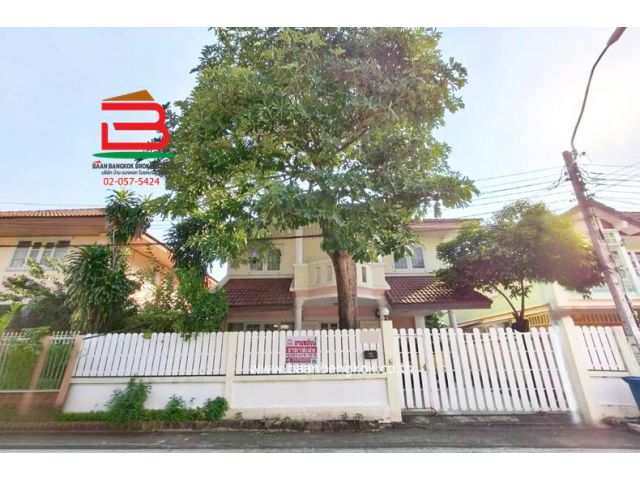 บ้านเดี่ยว เนื้อที่ 58.8 ตร.ว. หมู่บ้าน ซิลค์ วิลเลจ (สายไหม 54) ใกล้ปตท.สายไหม 56 ถนนสายไหม แขวงสายไหม เขตสายไหม