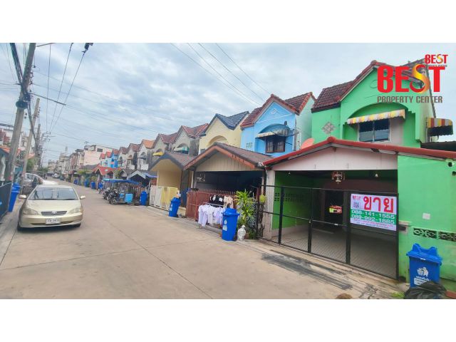 ขายทาวน์เฮ้าส์ 2 ห้องนอน หมู่บ้านจามจุรี ซอยสังฆสันติสุข 32 หนองจอก ทำเลดี ใกล้ รร.เซนต์เทเรซา