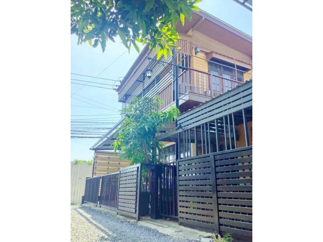 บ้านเดี่ยว2ชั้นหลังมุม 40 ตร.ม.MRTแยกลำสาลี 800 ม. กรุงเทพกรีฑา5-