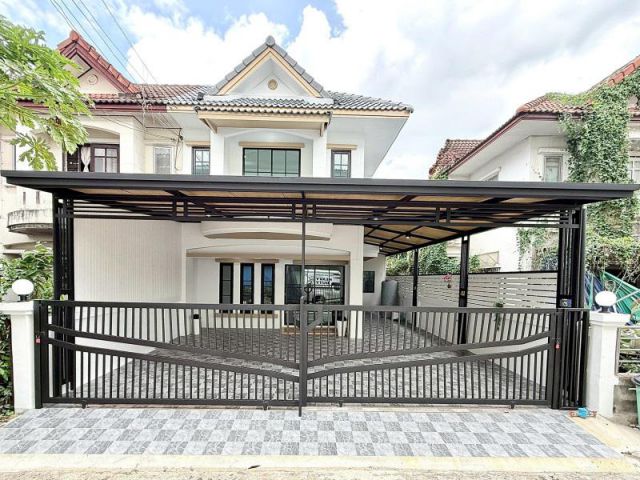 ขายบ้านทำเลดีตกแต่งใหม่พร้อมอยู่ เมืองประชา หทัยราษฎร์ คลองสามวา กรุงเทพฯ