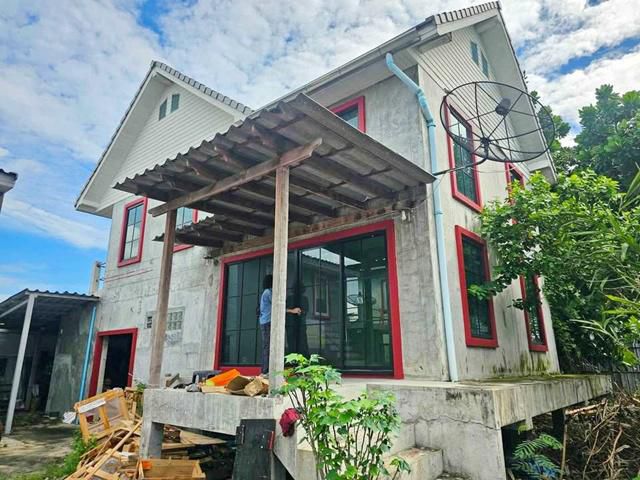 สายไหม BTS คูคต 2.6 กม.เช่าบ้านเดี่ยว วินเทจ เล่นระดับ 3 นอน