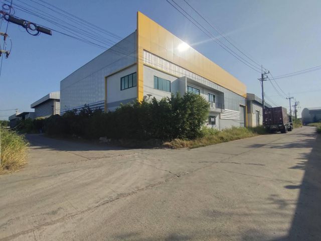 ให้เช่าโรงงาน–โกดัง 2 หลังติดกัน รวมพื้นที่ 2,000 ตร.ม. เอกชัย – โพแจ้ อ.เมืองสมุทรสาคร / ผังเมืองสีชมพู / ขอใบ รง.4 ได้