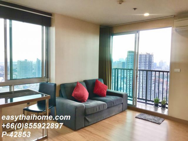 P-42853 ให้เช่า คอนโด เดอะ เบส สุขุมวิท 77 On Nut Rd, Phra Khanong Nuea, Watthana, Bangkok พร้อมอยู่ ราคาถูก easythaihom