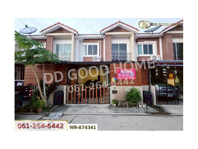 WR-874341 ทาวน์เฮ้าส์ ภูมิใจนิเวศน์ เทพารักษ์ 2 สมุทรปราการ ใกล้โรงพยาบาลบางบ่อ