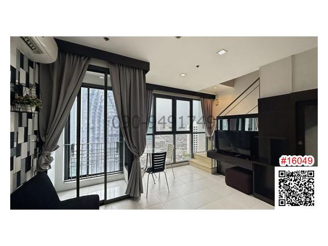 ขาย คอนโด Ideo Mobi Rama 9 ห้อง DUPLEX ใกล้รถไฟฟ้า MRT พระราม 9