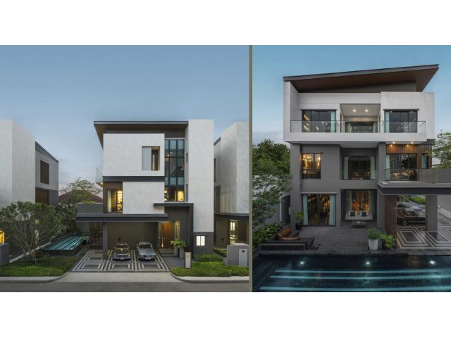 ให้เช่าบ้านเดี่ยวหรู 3 ชั้น โครงการ The Honor Yothinpattana 64.6 ตร.ว. (แปลง 27)