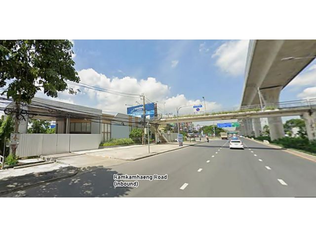 ขายที่ดิน 10 ไร่กว่า ติดถนนรามคำแหง ใกล้แยกมิสทีน และ MRT น้อมเกล้า