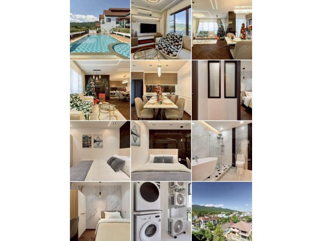 คอนโดบ้านหอคำ ห้องรีโนเวทใหม่ บรรยากาศดี วิวดอยสุเทพ ใกล้มหาวิทยาลัยเชียงใหม่