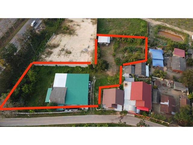 ขายบ้านพร้อมที่ดินติดถนนพหลโยธิน อำเภอแม่ลาว จังหวัดเชียงราย