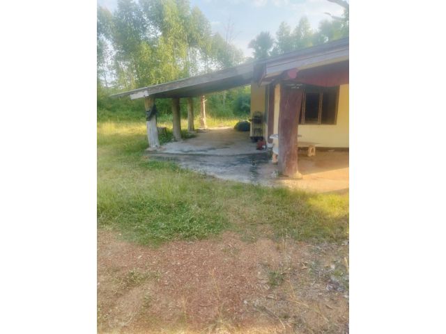 ขายบ้านพร้อมที่ดินเนื้อที่1ไร่มีไฟฟ้ามีน้ำประปาในชุมชนติดถนนลาดยางบ้านตำบลไกล้โป่งน้ำร้อนมีน้ำร้อนใช้ฟรีบ้านานโป่งน้ำร้อ