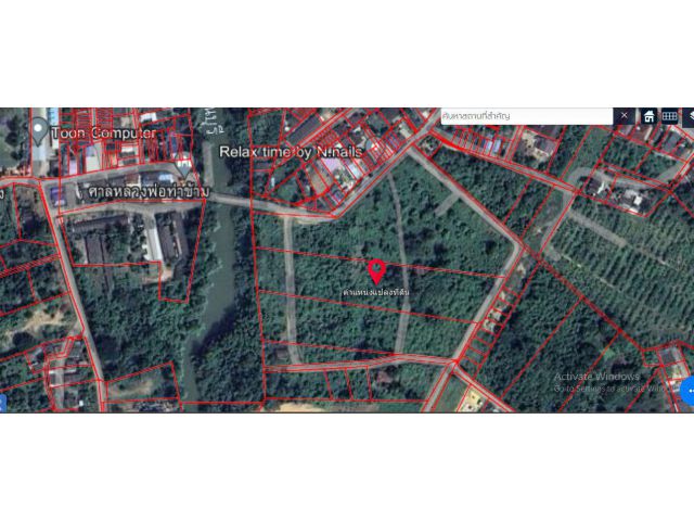 ขายที่ดินเปล่า ติดแม่น้ำปราณบุรี น้ำ-ไฟ ครบ